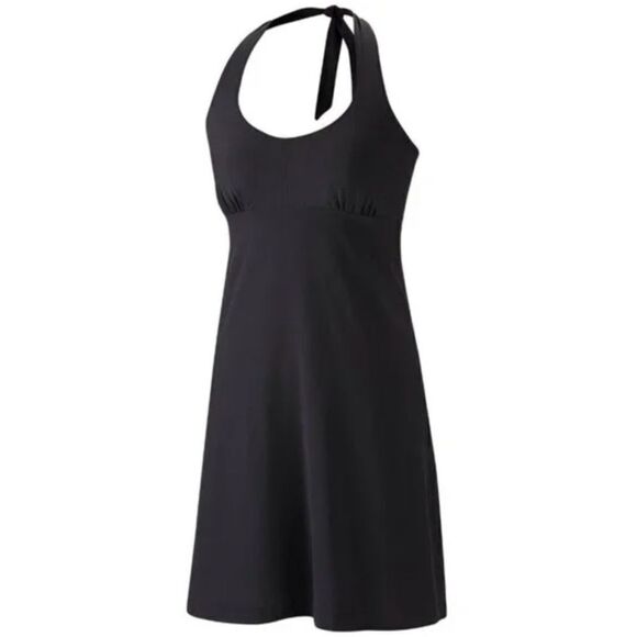Columbia PFG Armadale Halter Top Dress- UPF40- black - Picture 10 of 11